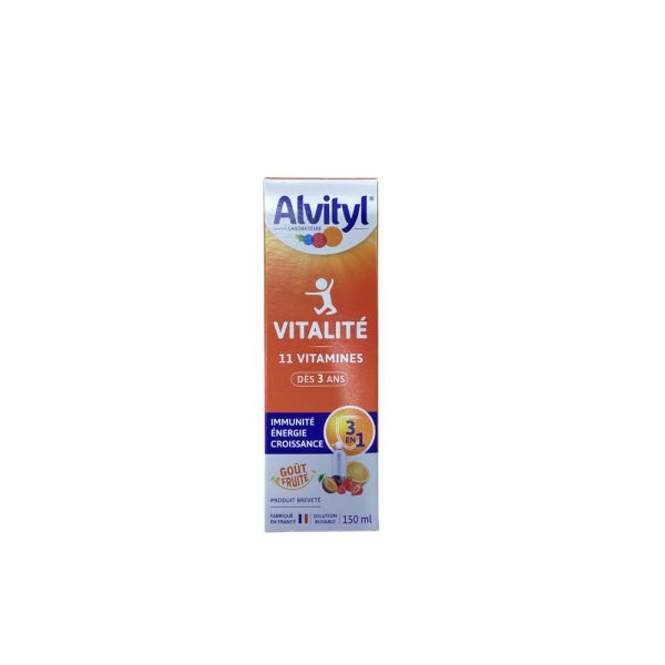 Alvityl vitalité solution multivitaminée - 150ml