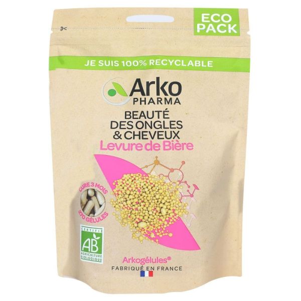 Arkopharma - Ecopack Levure de bière 3mois - 270 gélules