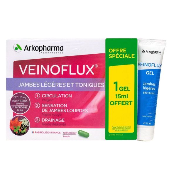 Arkopharma - Veinoflux Jambes Légères et Toniques