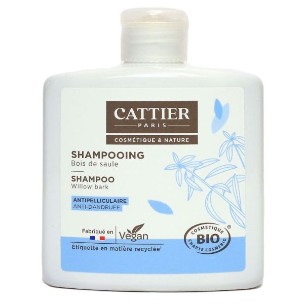 Cattier - Shampooing bois de saule - 250 ml