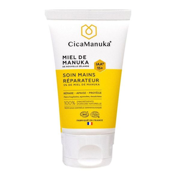 CicaManuka - Soin mains réparateur miel de Manuka IAA15+ - 50 ml