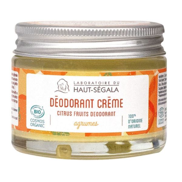 Haut Ségala - Deo Creme Agrume - 50G