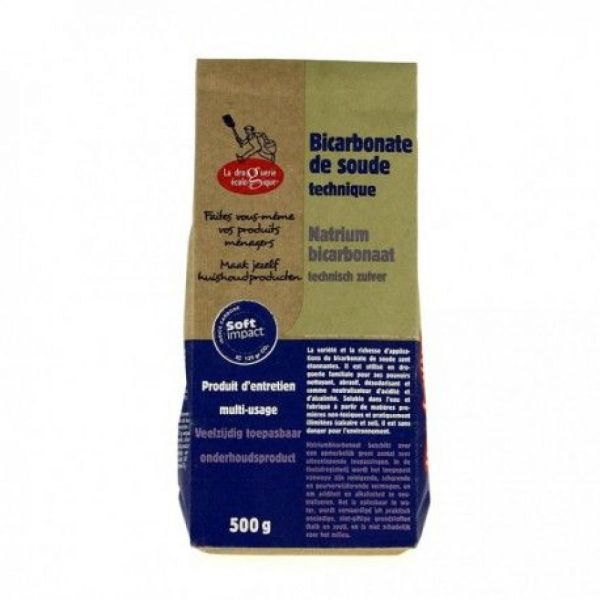 La droguerie écologique - Bicarbonate de soude technique - 500 g