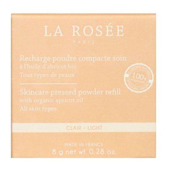 La Rosée - Recharge Poudre Compacte soin teinte claire - 8g