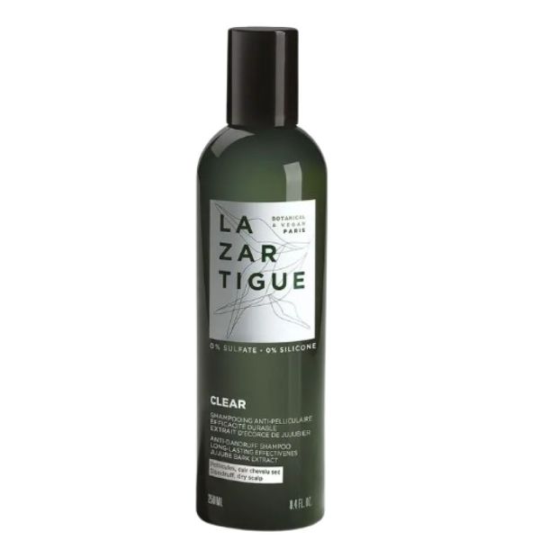 Lazartigue - Clear Shampooing Anti-Pelliculaire Cuir Chevelu Sec - 250ml