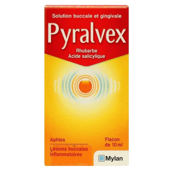 Viatris - Pyralvex solution buccale et gingivale - 10ml