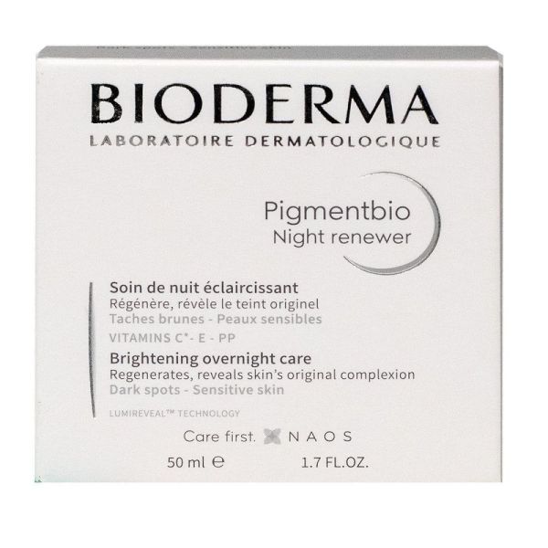 Bioderma - Pigmentbio night renewer soin de nuit éclaircissant - 50 ml
