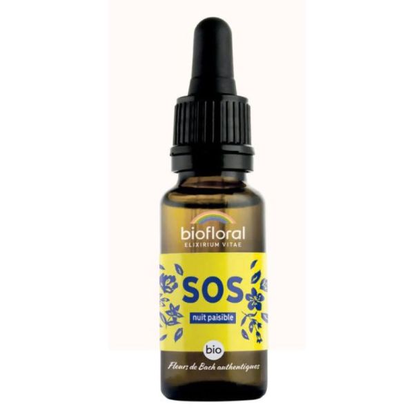 Biofloral - Gouttes SOS nuit paisible - 20ml