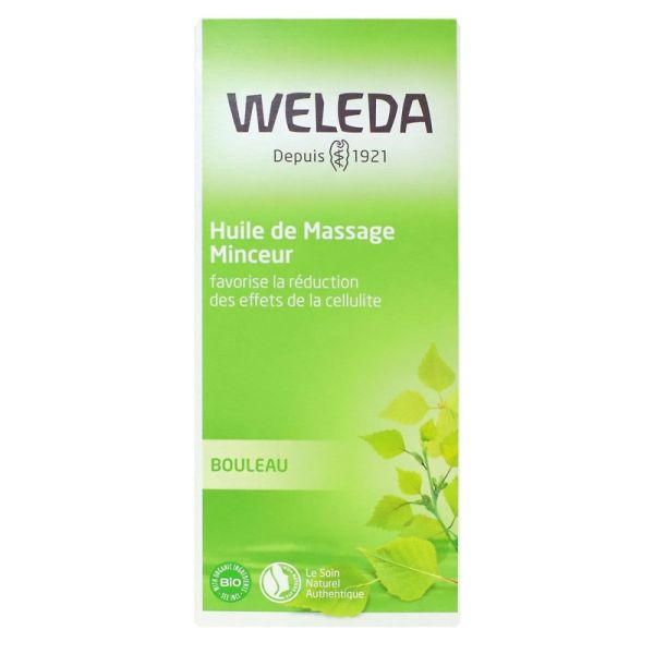Weleda - Huile massage minceur bio bouleau abedul betulla - 200ml