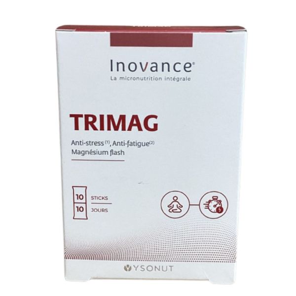 Inovance - Trimag anti-stress et anti-fatigue - 10 sticks