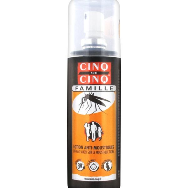 Natura Cinq sur Cinq - Lotion anti-moustiques Famille - 100ml