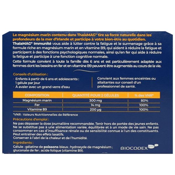 Thalamag - Forme Physique & Mentale - Comprimés