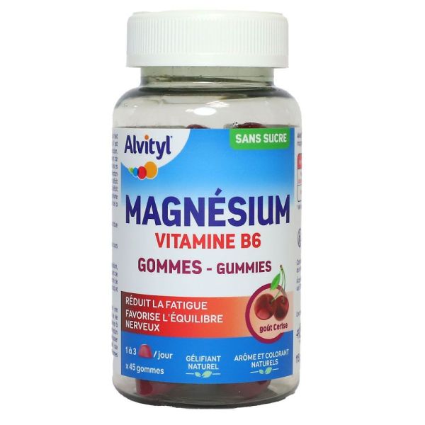 Urgo - Alvityl Magnésium vitamine B6 - 45 gommes