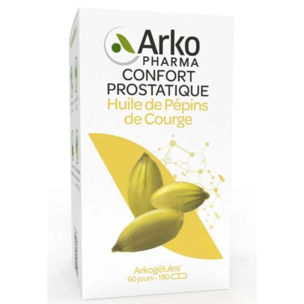 Arkopharma - Huile Pepin de Courge Bio - 180 gélules