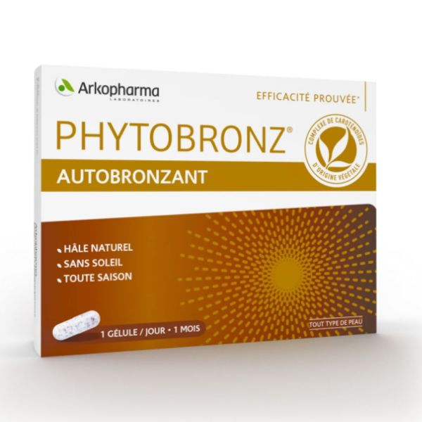 Arkopharma - Phytobronz Autobronzant - 30 gélules