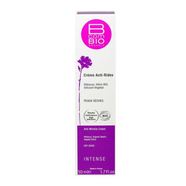 B com Bio - Crème anti-rides nourrissante - 50 ml