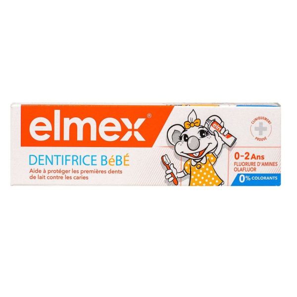Elmex - Dentifrice Bébé 0-2Ans - 50mL