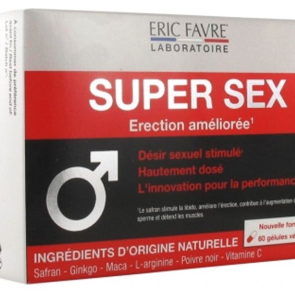 Eric Favre Super Sex 60 Gelules