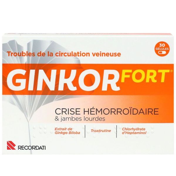 Ginkor Fort - 30 gélules