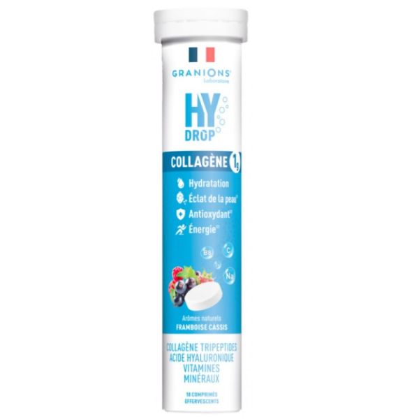 Granions - HyDrop Collagène 1 g - 18 Comprimés Effervescents