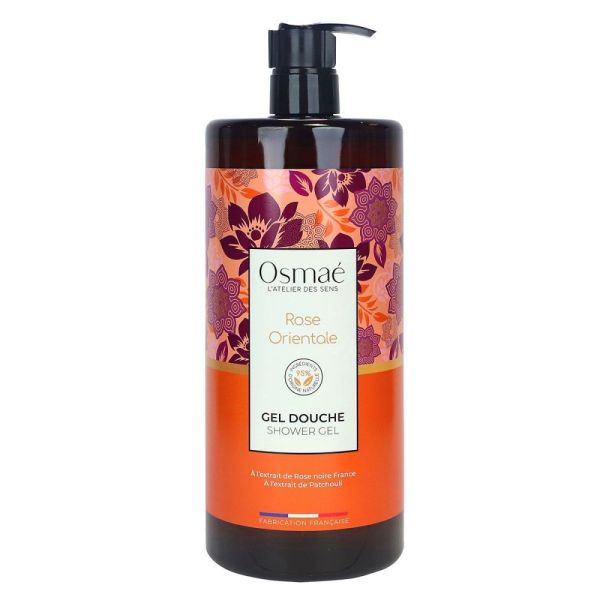 Osmaé - Gel Douche Rose Noire - 1L