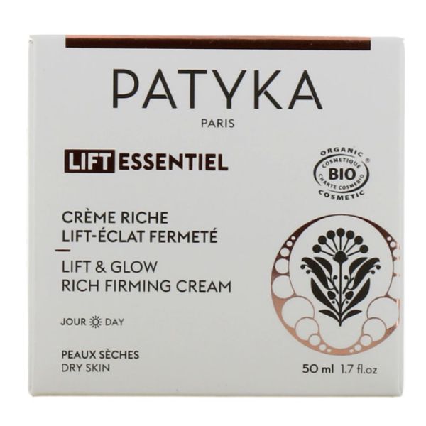 Patyka - Crème Riche Lift Eclat Fermeté - 50Ml