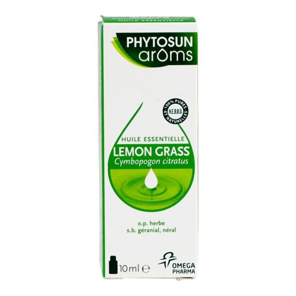 Phytosun Arôms - Huile essentielle de Lemon Grass - 10mL