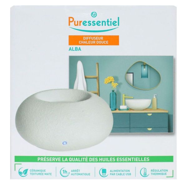 Puressentiel - Diffuseur à chaleur douce Alba - 1 diffuseur