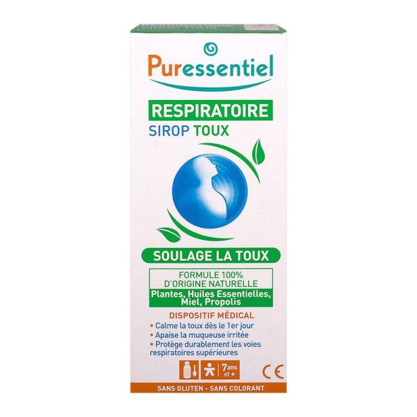 Puressentiel - Respiratoire Sirop Toux - 125ml