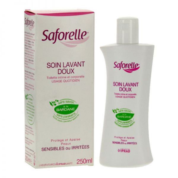 Saforelle - Soin lavant doux toilette intime et corporelle