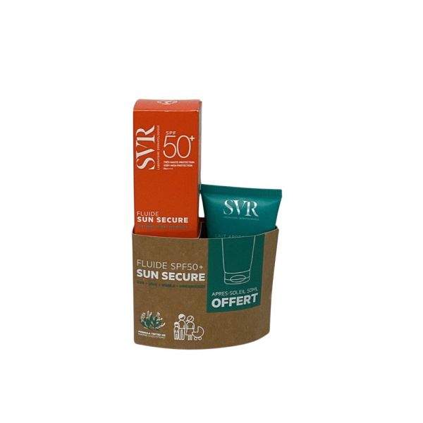 SVR - Fluide sun secure SPF50+ + apres soleil -50mL
