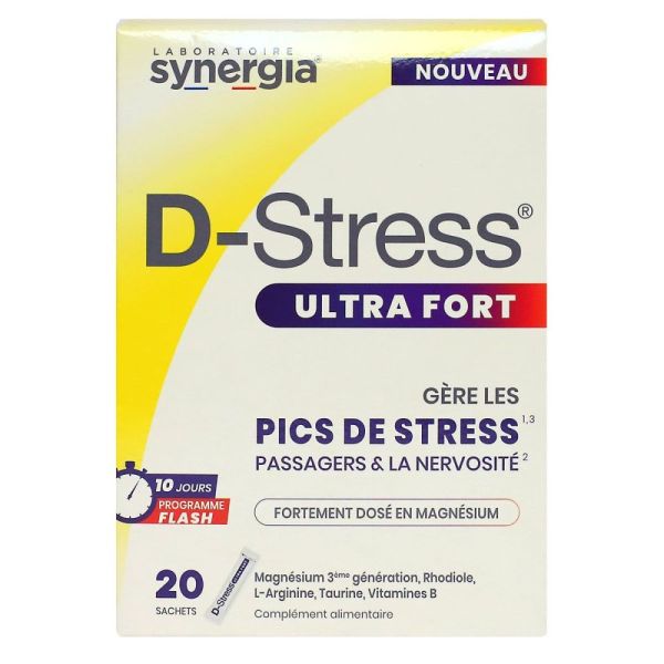 Synergia - D-stress Ultra fort - 20 sachets