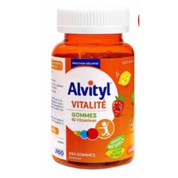 Urgo - Alvityl Vitalité gommes - 60 gommes