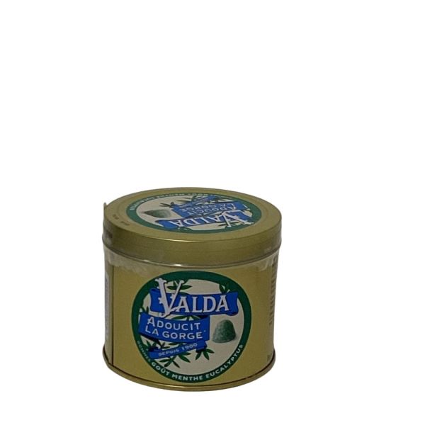 Valda - Gomme goût menthe eucalyptus - 140g