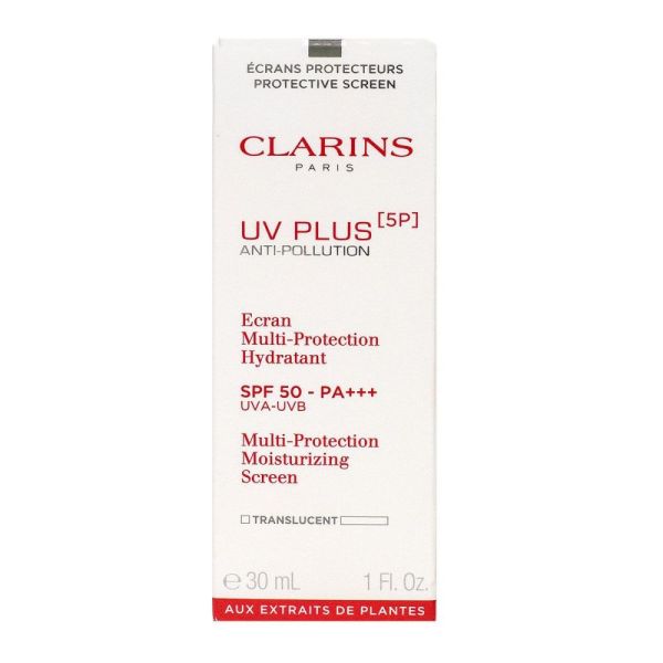 Clarins - UV Plus [5P] Anti-pollution Ecran multi-protection hydratant - 30ml