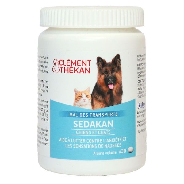 Clément-Thekan - Sedakan mal des transports - 30 comprimés