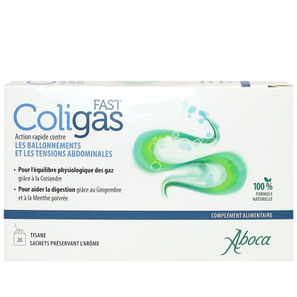 Aboca - Coligas Fast tisane 20 sachets