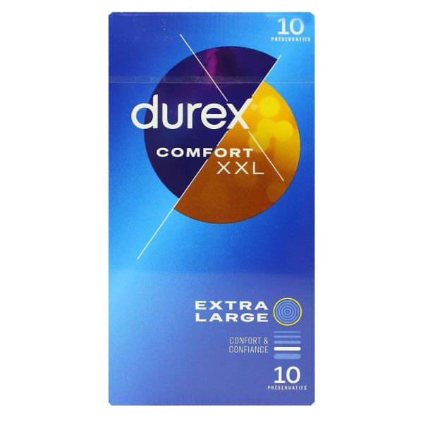 Durex - Comfort XXL - 10 préservatifs