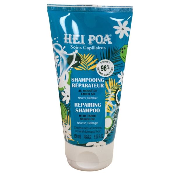 Hei Poa - Shampooing réparateur au monoï de Tahiti AO - 150ml