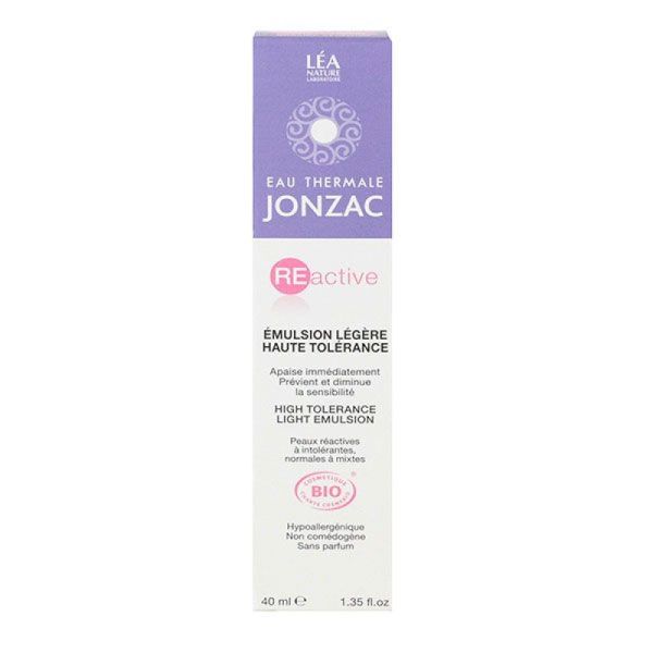 Jonzac REactive - Émulsion légère haute tolérance - 40ml