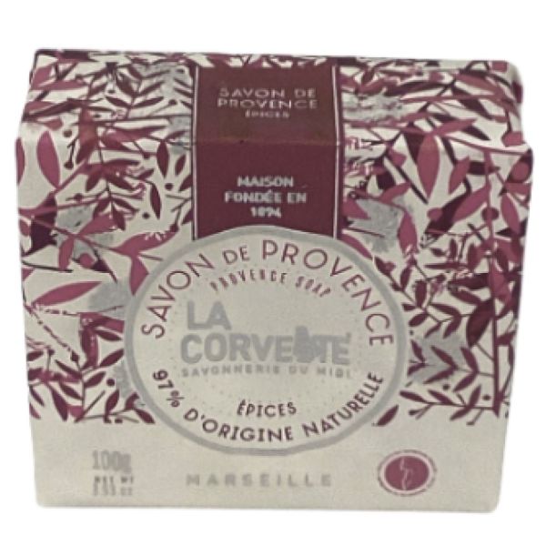 La corvette - Savon de provence Epices - 100g