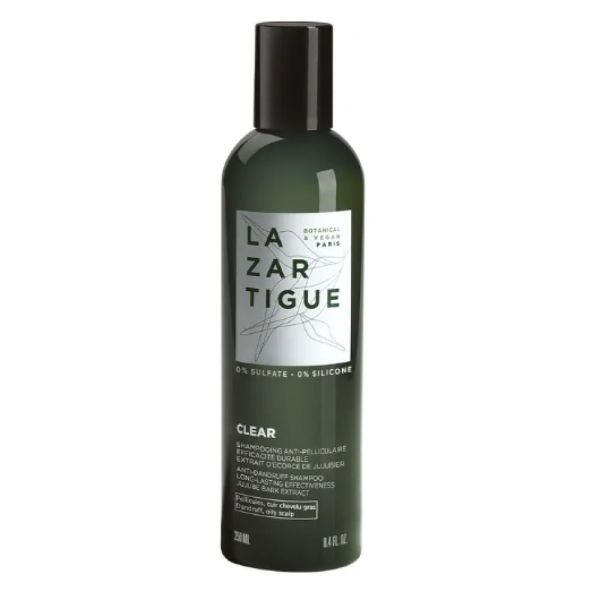 Lazartigue - Clear Shampooing Anti-Pelliculaire Cuir Chevelu Gras - 250ml