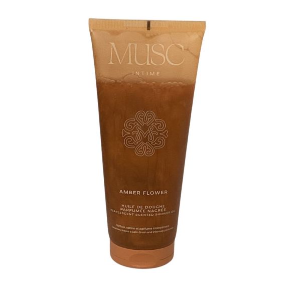 Musc Intime - Amber Flower Huile de douche parfumée nacrée - 200ml