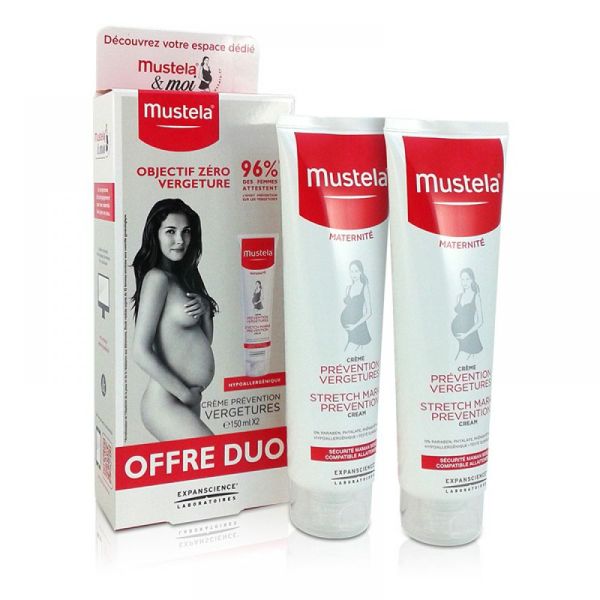 Mustela Maternité Crème prévention vergetures 150ml 