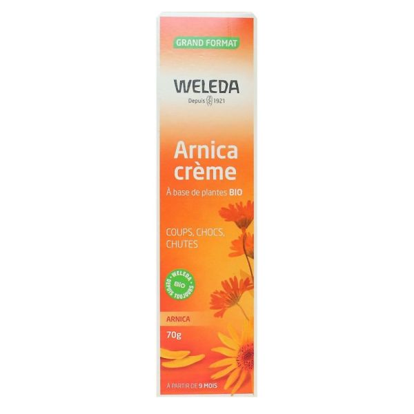 Weleda - Arnica Crème Coups, Chocs, Chutes - 70g