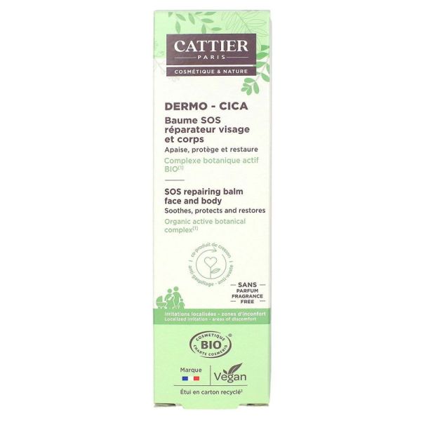 Cattier - Dermo-Cica Baume SOS réparateur - 40ml
