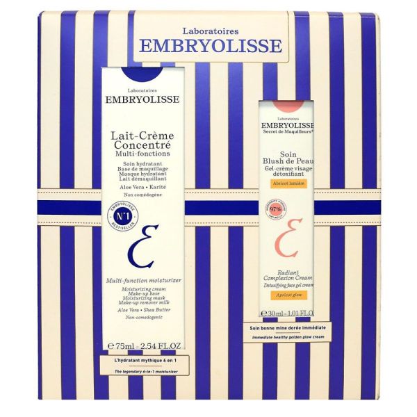 Embryolisse -  Lait-Crème Concentré + Soin Blush de Peau Détoxifiant - 75 + 30 ml
