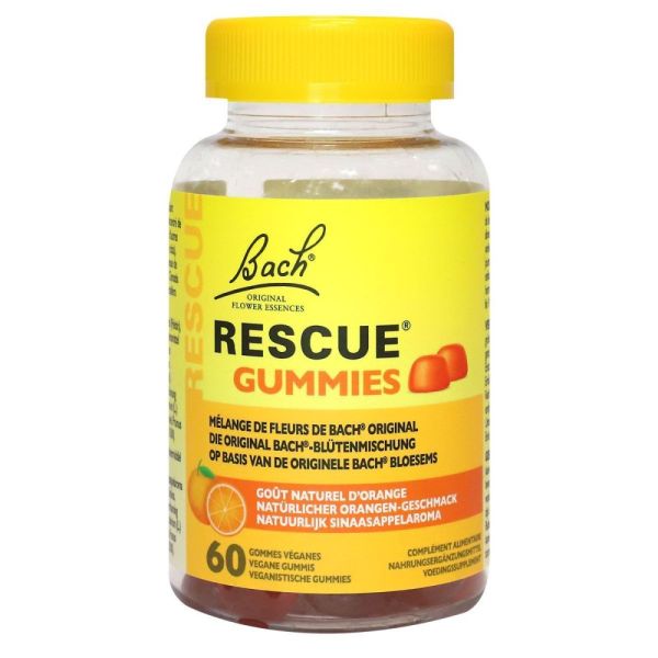 Fleurs de Bach original - Rescue Gummies Orange - 60 gommes