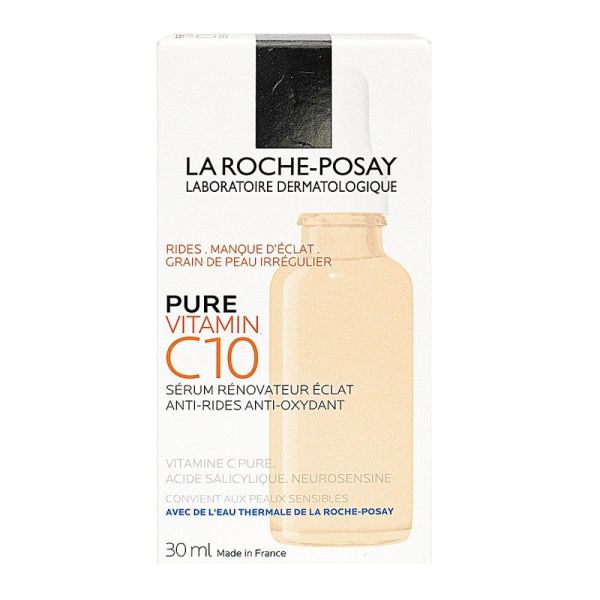 La Roche-Posay - Pure Vitamin C10 sérum rénovateur éclat - 30 ml