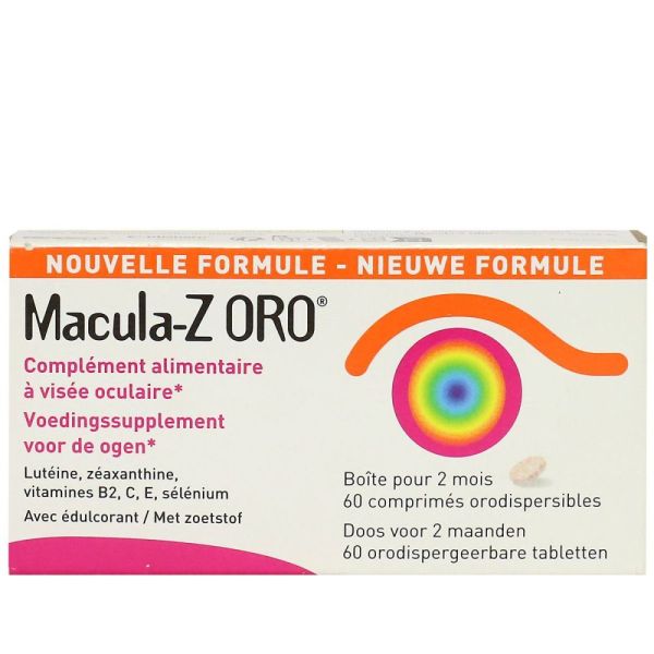 Macula-Z ORO - Visée oculaire - 60 comprimés